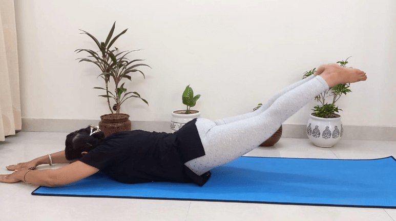 Viprit Naukasana Pose 2